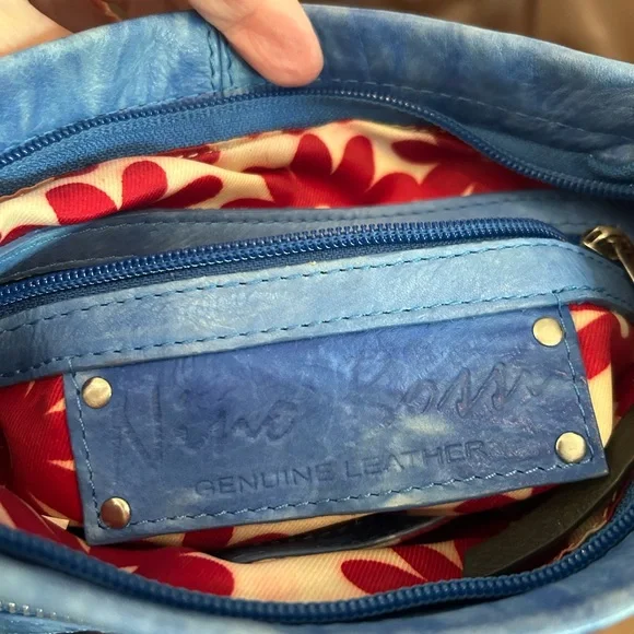 Blue and Brown Crossbody Bags - Picture 5 of 5